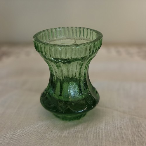 Vintage cut glass toothpick - cut-glass,