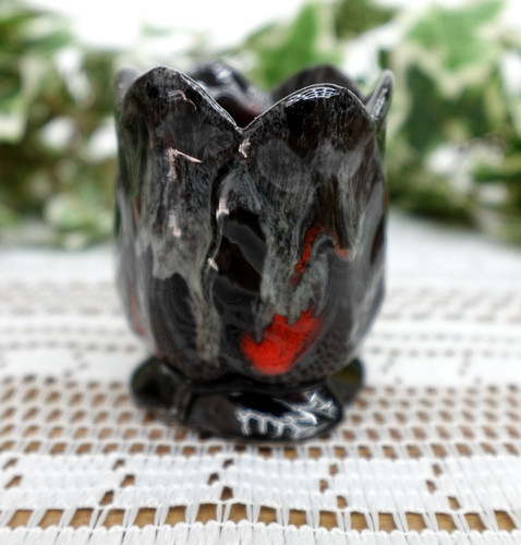 Handmade ceramic black and - handmade,